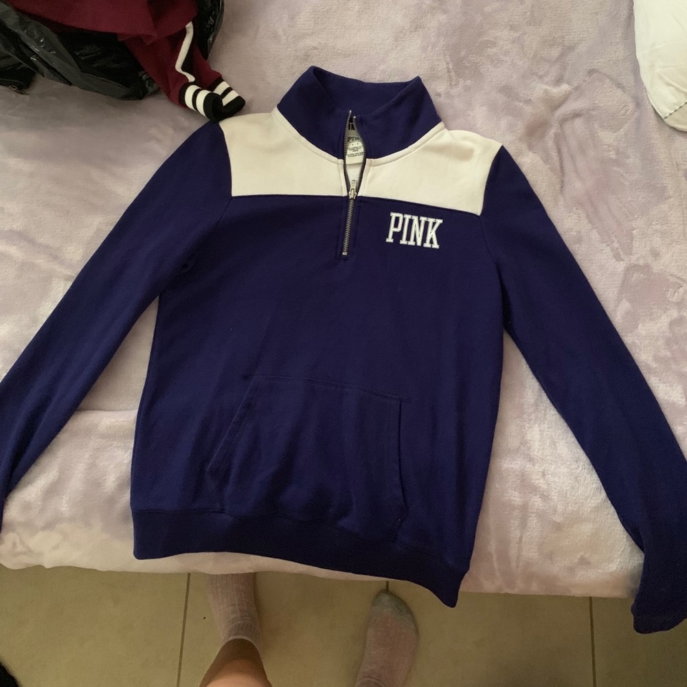 VS PINK half zip